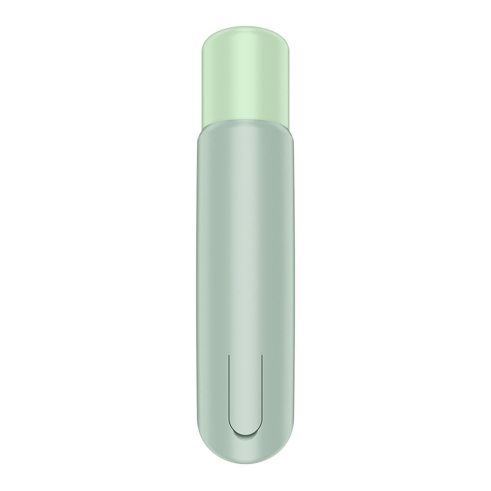 Back of the Satisfyer Naughty Kiss showing USB-C port and ergonomic form | Flirty Bay Adult Store Australia, Vibrator